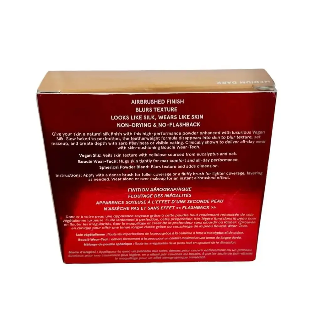 ONE/SIZE Bouclé Silk Cellulose Airbrushed Powder - Medium Dark. NIB